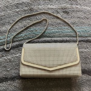 Women’s Vintage Cream & Gold Fashion Bag/Purse/Crossbody bag/Shoulder bag